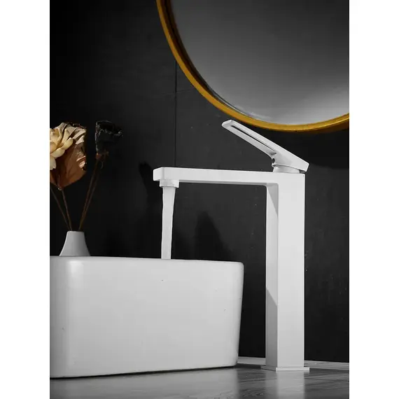 Высокий смеситель для накладной раковины в ванну Shevanik S6811C, изображение 7