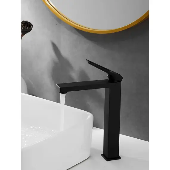 Высокий смеситель для накладной раковины в ванну Shevanik S6811H, изображение 7