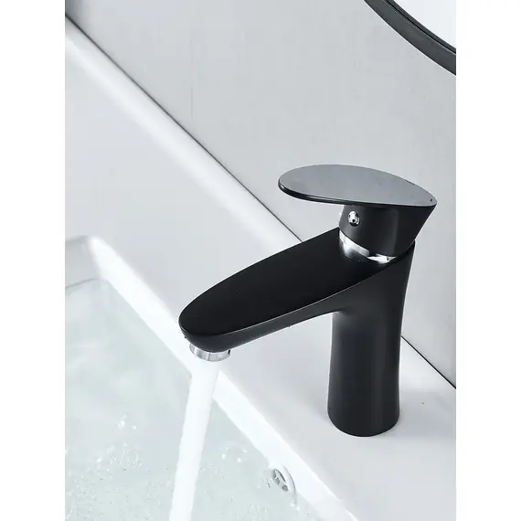 Смеситель для раковины умывальника в ванную Shevanik S9801H, изображение 7