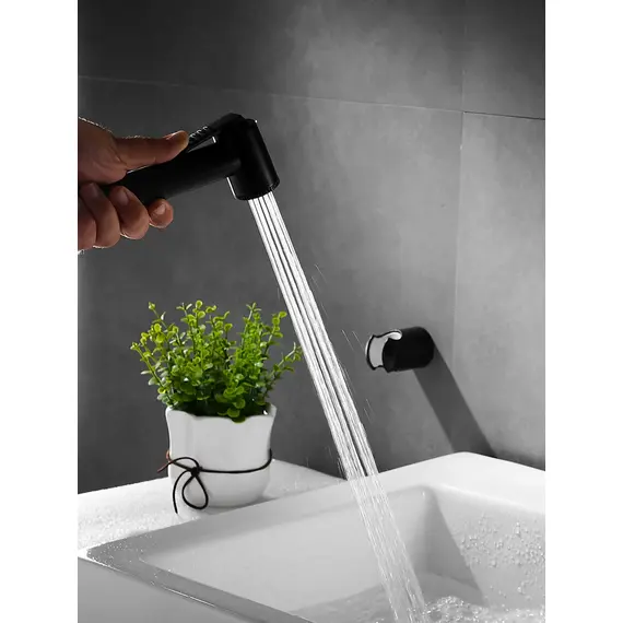 Смеситель для раковины в ванну с гигиеническим душем Shevanik S6071H, изображение 7