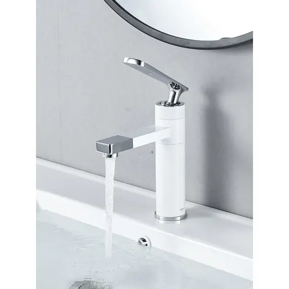 Высокий смеситель для накладной раковины в ванну Shevanik S6611F, изображение 7