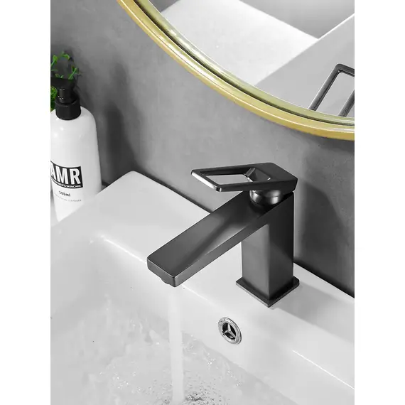 Смеситель для раковины умывальника в ванную Shevanik S6801T, изображение 7