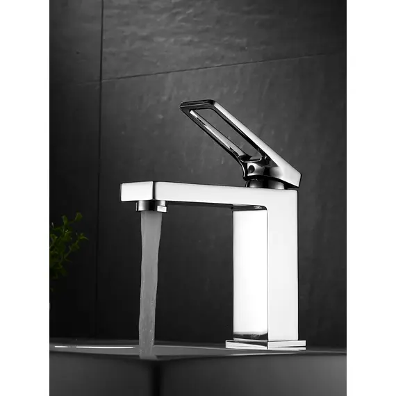 Смеситель для раковины умывальника в ванную Shevanik S6801, изображение 7