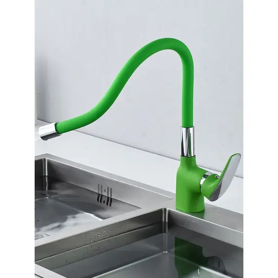 Смеситель для кухни с гибким изливом шлангом Shevanik S443-5, изображение 7