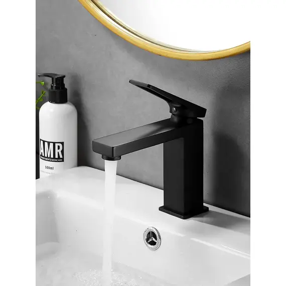 Смеситель для раковины умывальника в ванную Shevanik S6801H, изображение 7