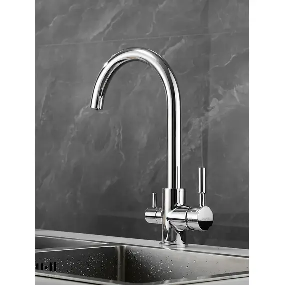 Высокий смеситель для кухни с фильтром для воды Shevanik S168, изображение 7