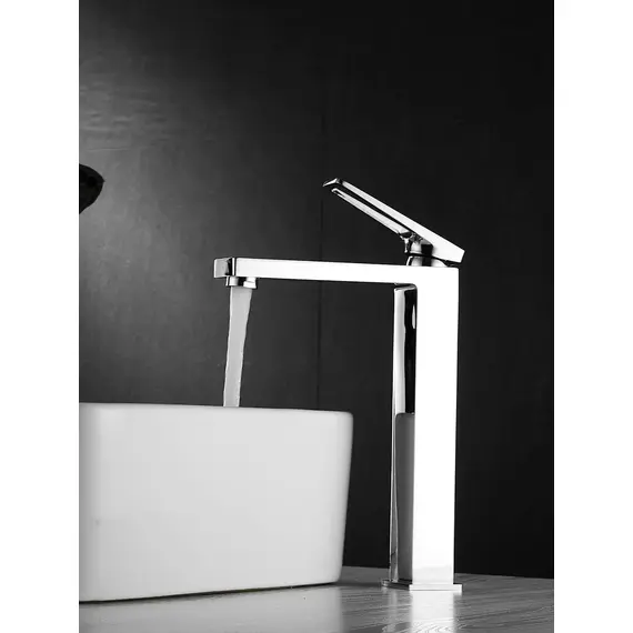 Высокий смеситель для накладной раковины в ванну Shevanik S6811, изображение 7