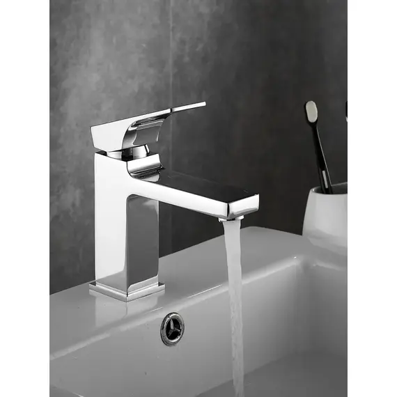 Смеситель для раковины умывальника в ванную Rose R1001-1, изображение 8