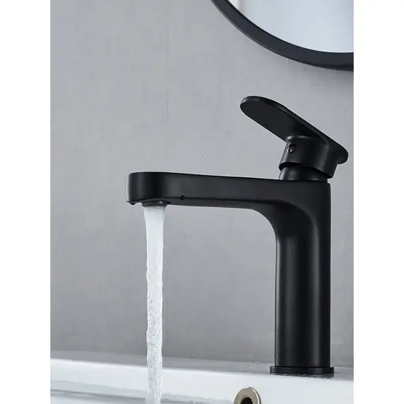 Смеситель для раковины умывальника в ванную Shevanik S8701H, изображение 8