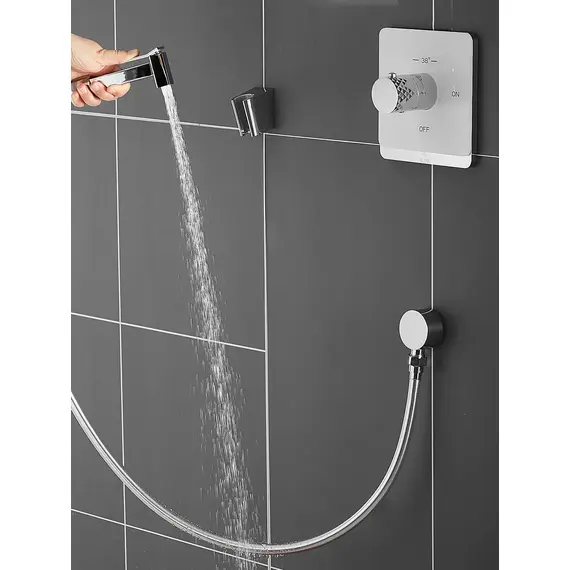 Встроенный гигиенический душ со смесителем для биде Rose R105C, изображение 8