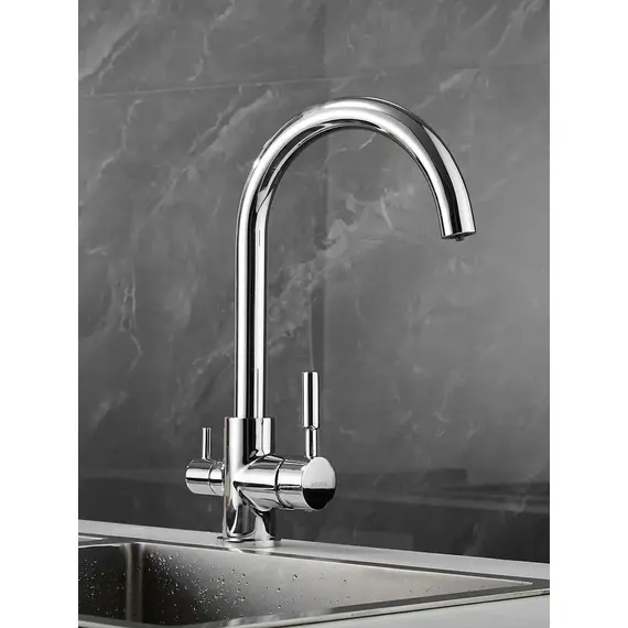 Высокий смеситель для кухни с фильтром для воды Shevanik S168, изображение 8
