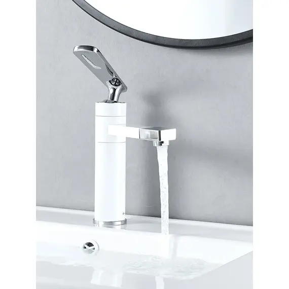 Смеситель для раковины умывальника в ванную Shevanik S6601F, изображение 8