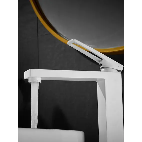 Высокий смеситель для накладной раковины в ванну Shevanik S6811C, изображение 8