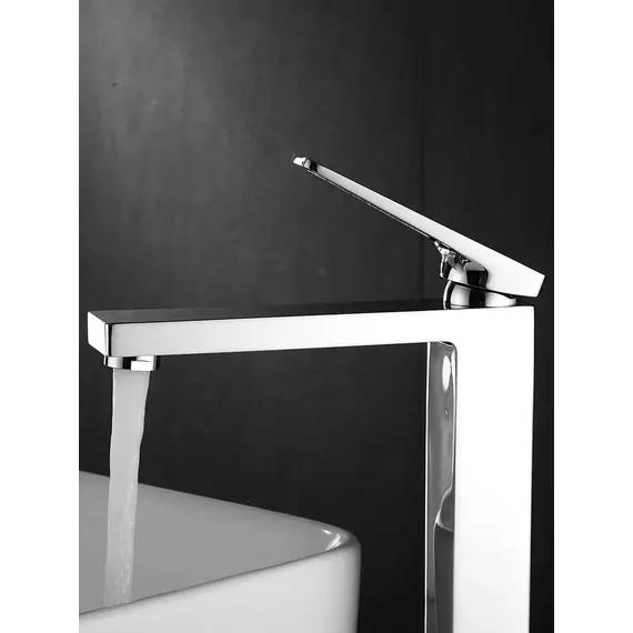 Высокий смеситель для накладной раковины в ванну Shevanik S6811, изображение 8