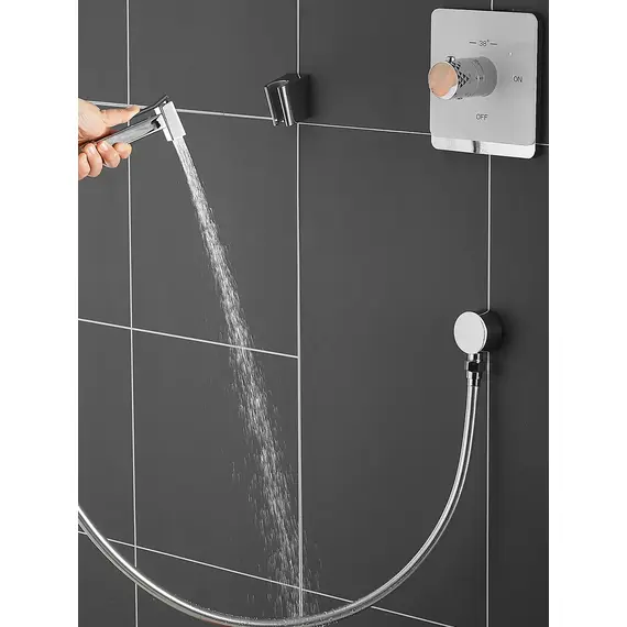 Встроенный гигиенический душ со смесителем для биде Rose R105C, изображение 9