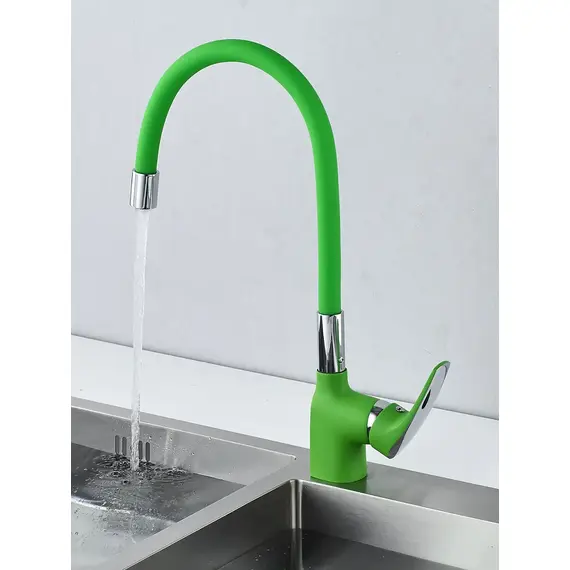 Смеситель для кухни с гибким изливом шлангом Shevanik S443-5, изображение 9