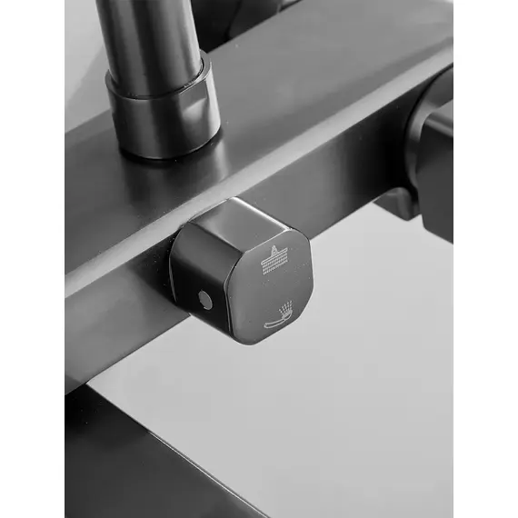 Душевая система с тропическим душем и смесителем Shevanik S8236T, изображение 10