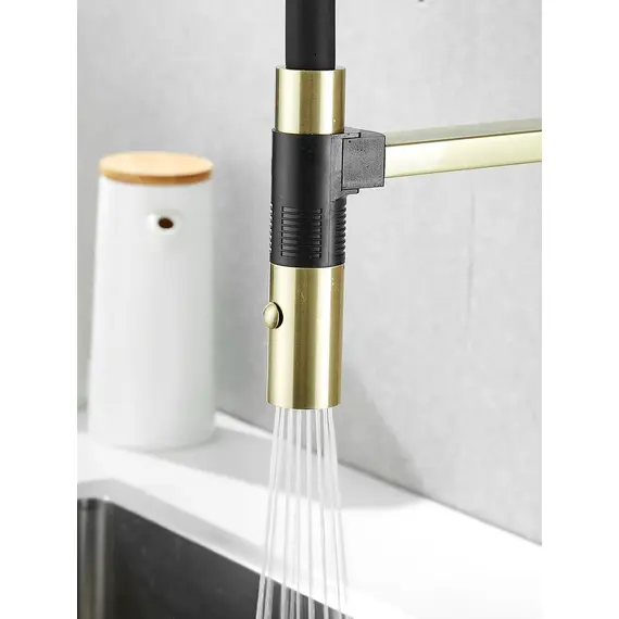 Смеситель для кухни с гибким изливом и душем Rose R133Q, изображение 11