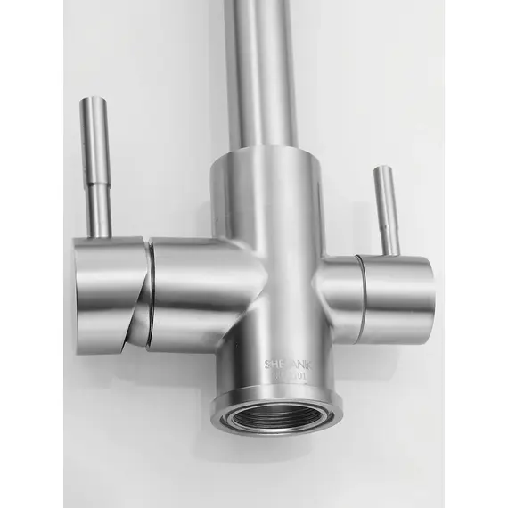 Высокий смеситель для кухни с фильтром для воды Shevanik S168B, изображение 12