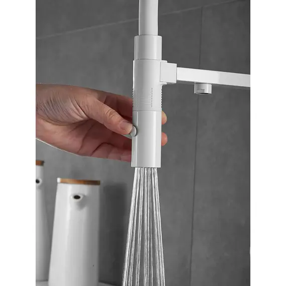 Смеситель для кухни с гибким изливом и фильтром Rose R958C, изображение 13