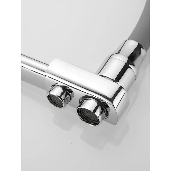 Смеситель для кухни с гибким изливом и фильтром Rose R558, изображение 13