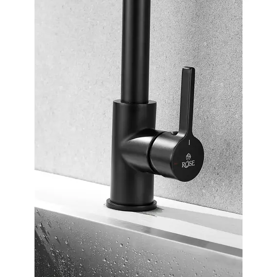 Смеситель для кухни с гибким изливом и душем Rose R133H, изображение 13