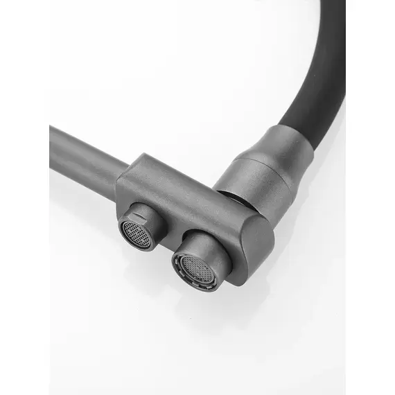 Смеситель для кухни с гибким изливом и фильтром Rose R858Y, изображение 13