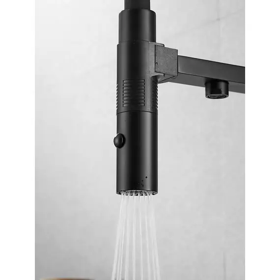 Смеситель для кухни с гибким изливом и фильтром Rose R958H, изображение 13