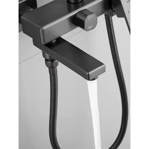 Душевая система с тропическим душем и смесителем Shevanik S8236T, изображение 14