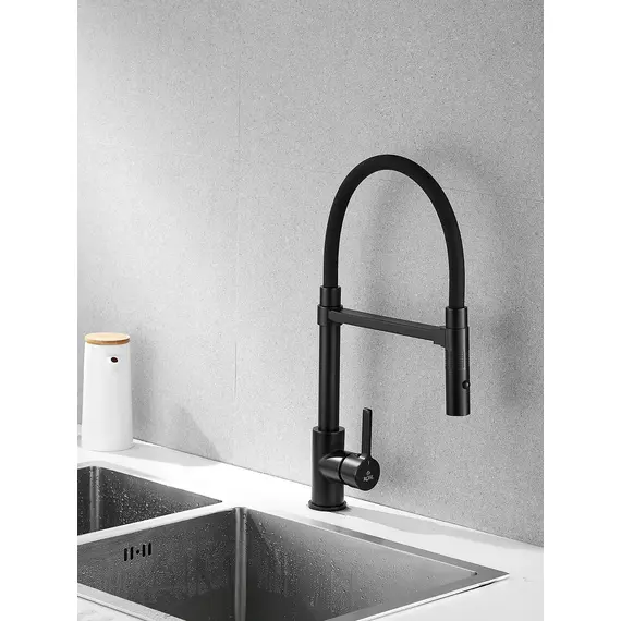 Смеситель для кухни с гибким изливом и душем Rose R133H, изображение 15