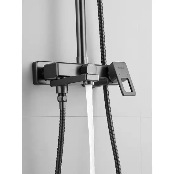 Душевая система с тропическим душем и смесителем Shevanik S8236T, изображение 15