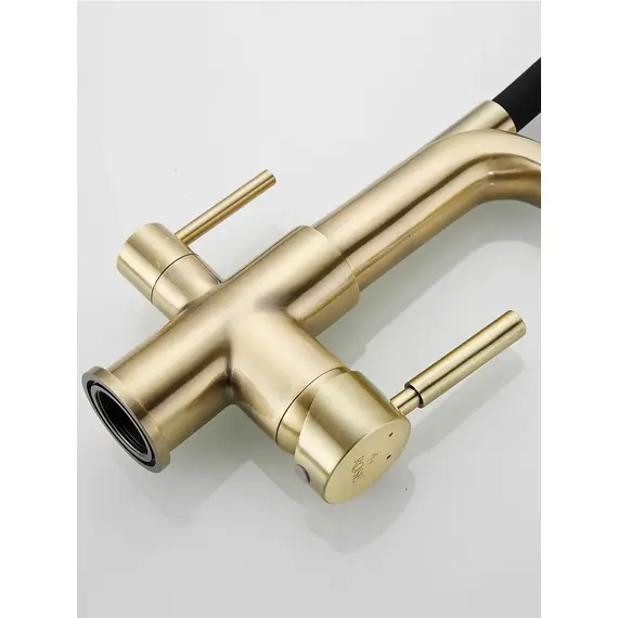 Смеситель для кухни с гибким изливом и фильтром Rose R658Q, изображение 15