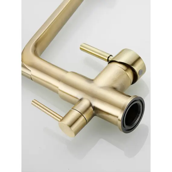 Смеситель для кухни с гибким изливом и фильтром Rose R658Q, изображение 16