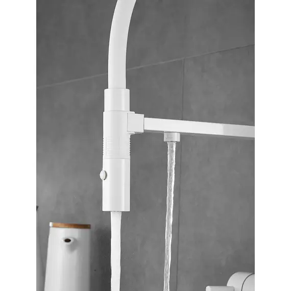 Смеситель для кухни с гибким изливом и фильтром Rose R958C, изображение 16