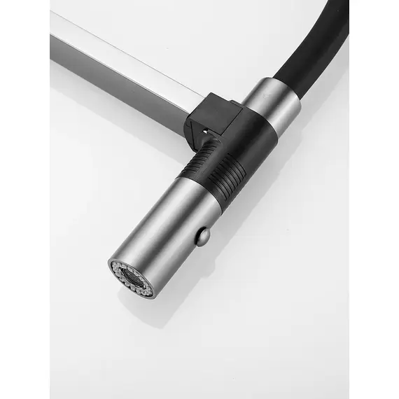 Смеситель для кухни с гибким изливом и душем Rose R133T, изображение 17