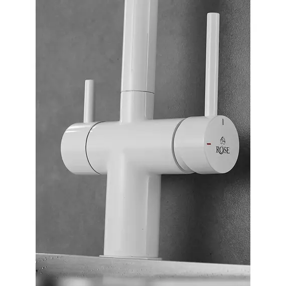 Смеситель для кухни с гибким изливом и фильтром Rose R958C, изображение 18