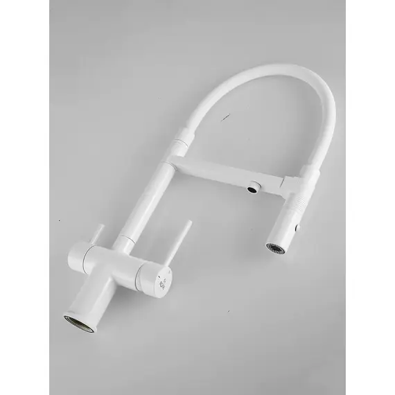 Смеситель для кухни с гибким изливом и фильтром Rose R958C, изображение 19