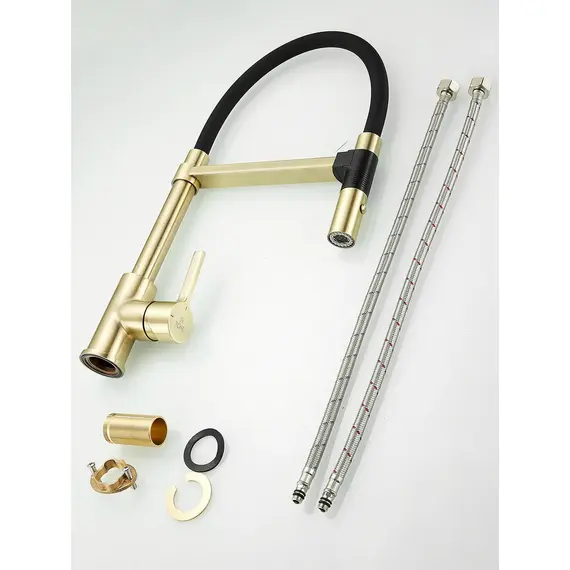 Смеситель для кухни с гибким изливом и душем Rose R133Q, изображение 21