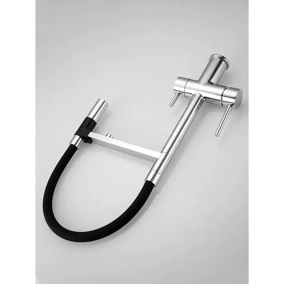 Смеситель для кухни с гибким изливом и фильтром Rose R958, изображение 22