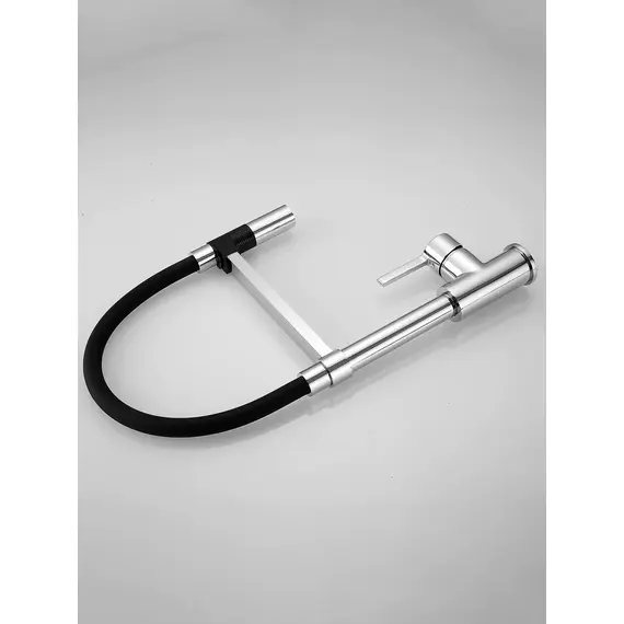 Смеситель для кухни с гибким изливом и душем Rose R133, изображение 23