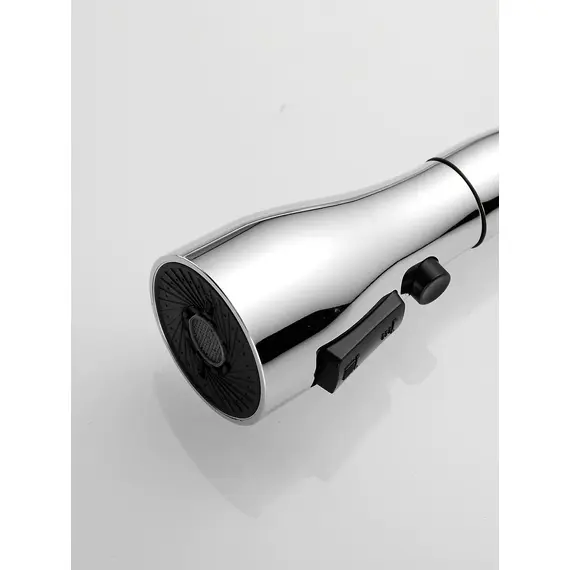 Однорычажный смеситель для кухни с выдвижной лейкой Shevanik S163, изображение 24