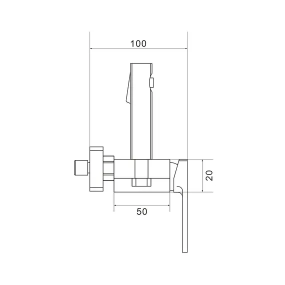 Гигиенический душ со смесителем для туалета (биде) Shevanik S6805-1, изображение 26