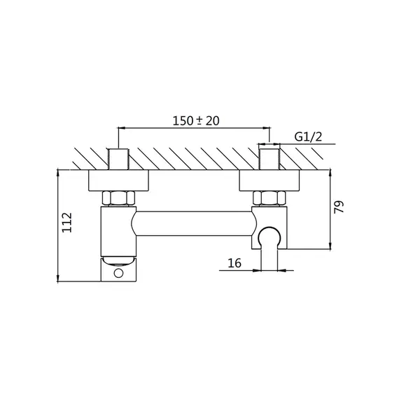Гигиенический душ со смесителем для туалета (биде) Shevanik S107T, изображение 26