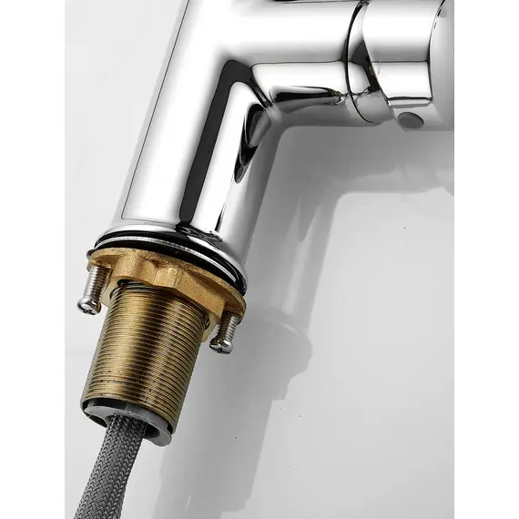 Однорычажный смеситель для кухни с выдвижной лейкой Shevanik S163, изображение 27