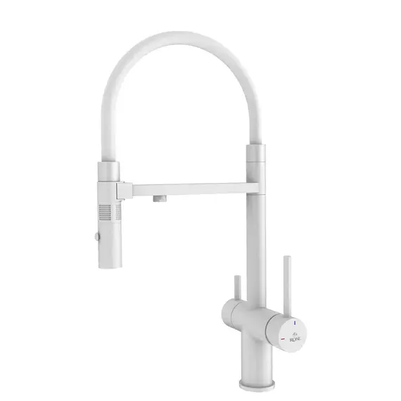 Смеситель для кухни с гибким изливом и фильтром Rose R958C, изображение 27