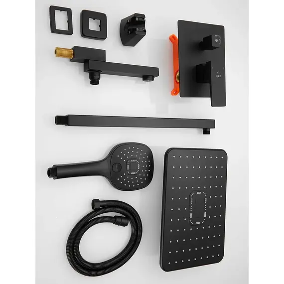 Душевая система скрытого монтажа комплект с душем Rose R2835H, изображение 28