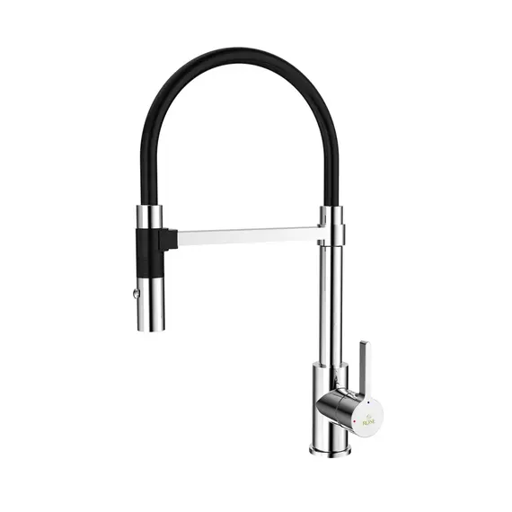 Смеситель для кухни с гибким изливом и душем Rose R133, изображение 29