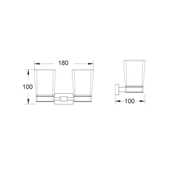 Стаканы для зубных щеток Shevanik SG5622H, изображение 2