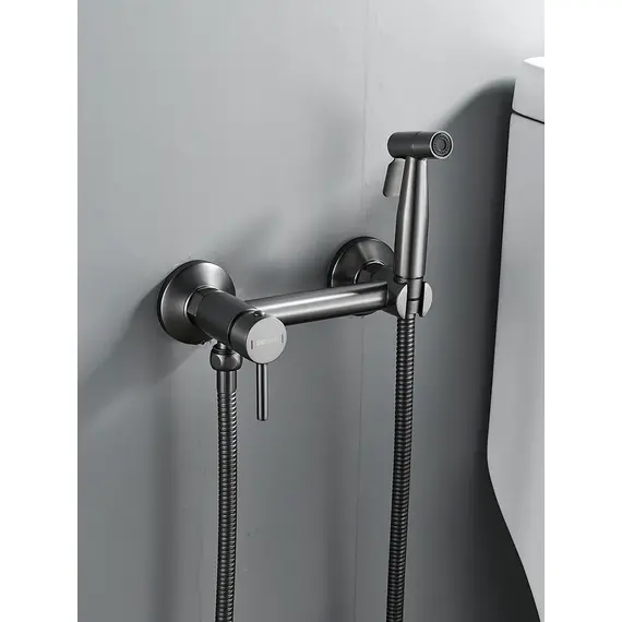 Гигиенический душ со смесителем для туалета (биде) Shevanik S107T, изображение 2