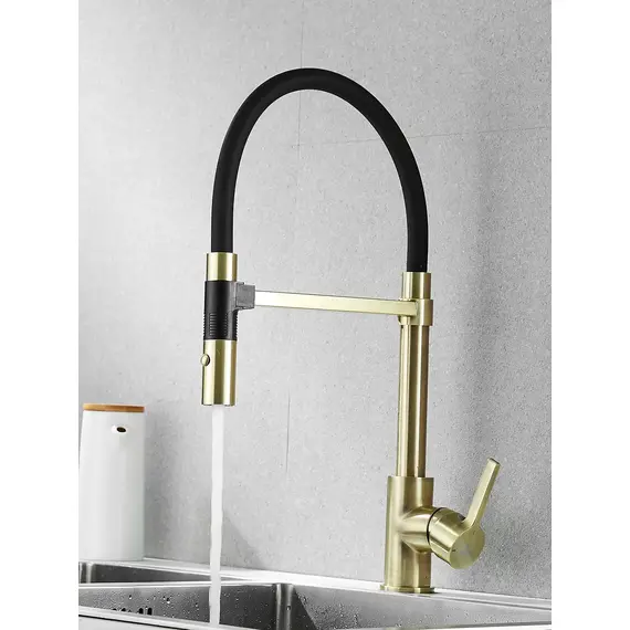 Смеситель для кухни с гибким изливом и душем Rose R133Q, изображение 2